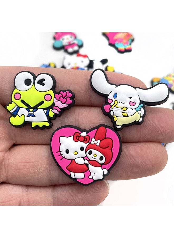 Jibbitz 20 Pcs Crocs Shoe Decoration Charms jibbitz, Trendy Series Charms Shoes Charm for Hole Hole Shoe, for Shoe & Bracelet Wristband Party Gifts,Suit Kids Boys Girls Man Woman  - Image 3