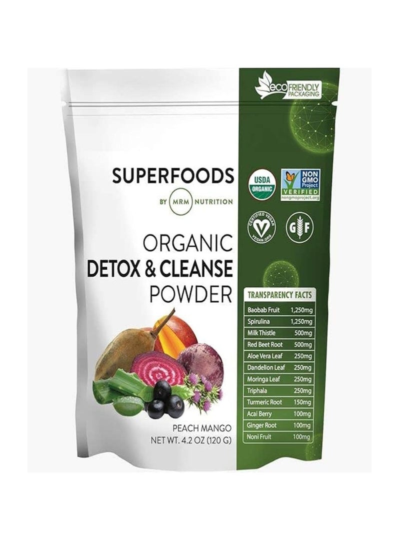MRM Super Foods Detox & Cleanse -120 Gm - Image 1