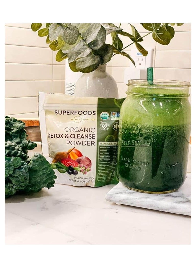 MRM Super Foods Detox & Cleanse -120 Gm - Image 2