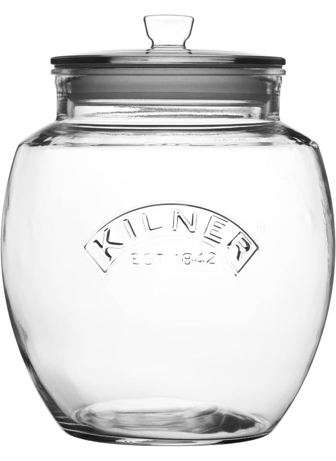 Kilner - Universal Push Top Storage Jar 4L - Image 1