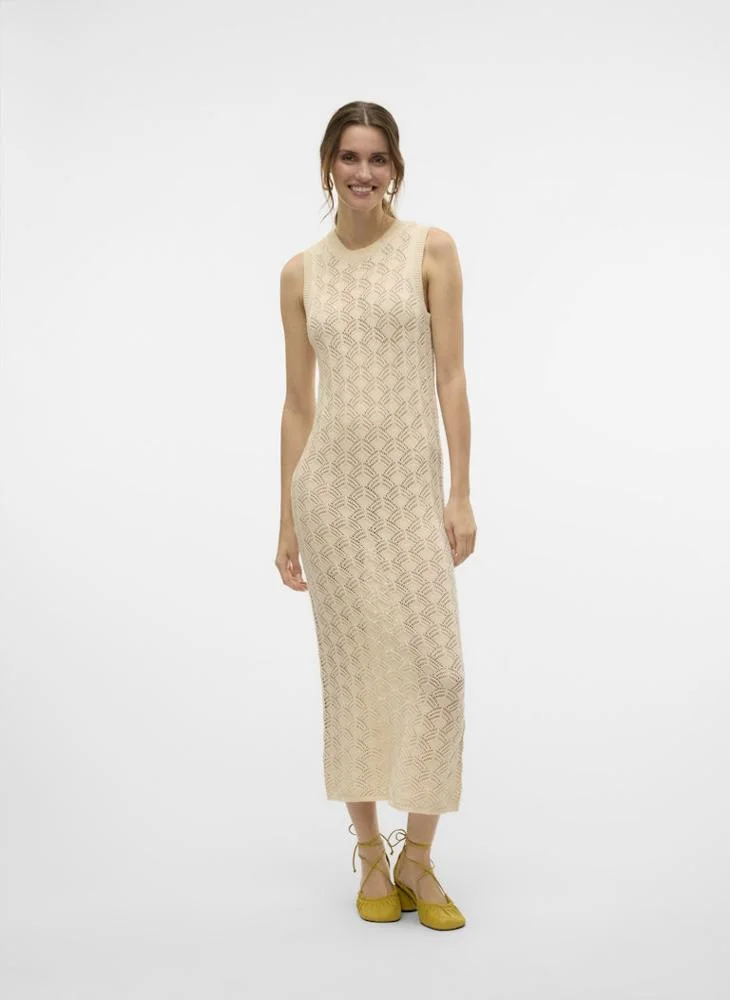 VERO MODA Sleeveless Crochet Dress