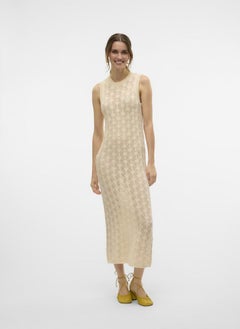 VERO MODA Crew Neck Calf Dress  - Image 5