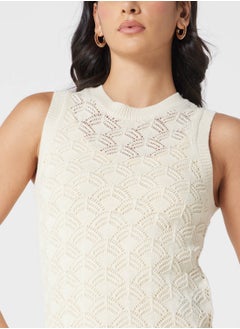 VERO MODA Crew Neck Calf Dress  - Image 3