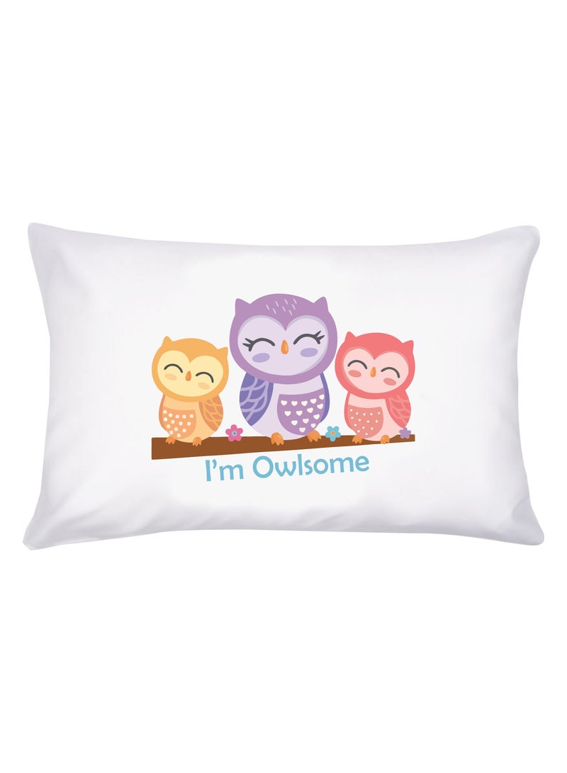 Pikkaboo Pillowcase Cover for Kids-Owl - Image 1