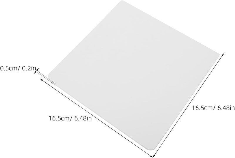 CIMAXIC 4pcs Hardcover Blank Board Books - Chunky Thick Pages Book for Students Sketching Drawing Writing - School Office Drawing Paper, 5 Sheets, 6.5in - Image 4