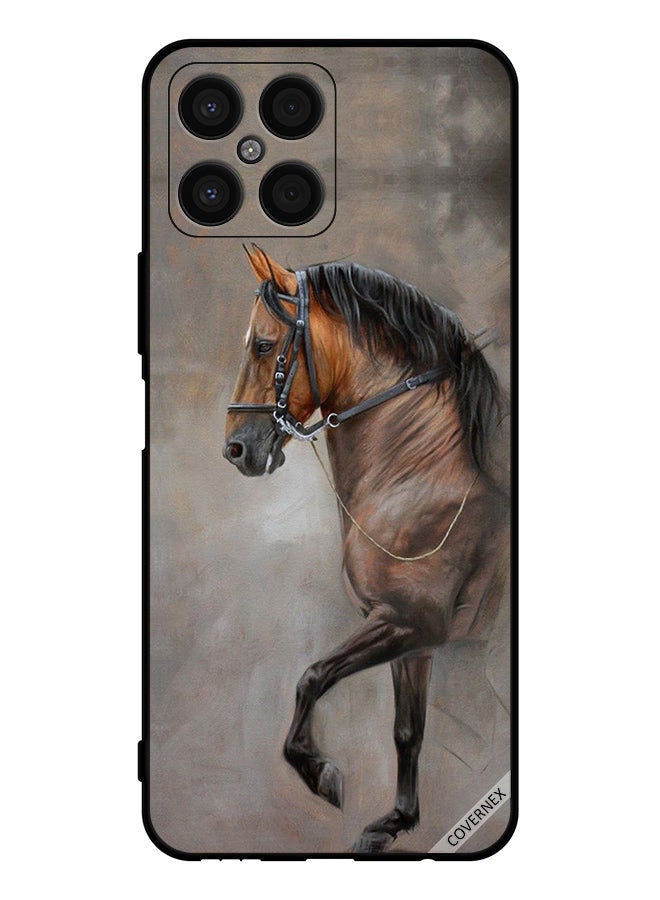 Covernex Protective Case Cover For Honor X8 Vintage Picture Of Horse - Image 1
