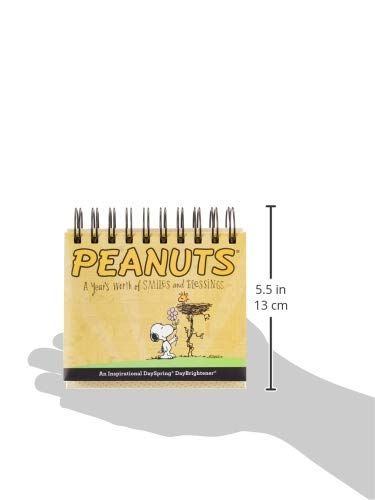 Dayspring - Peanuts - Smiles and Blessings - Perpetual Calendar (75668), Yellow - Image 3