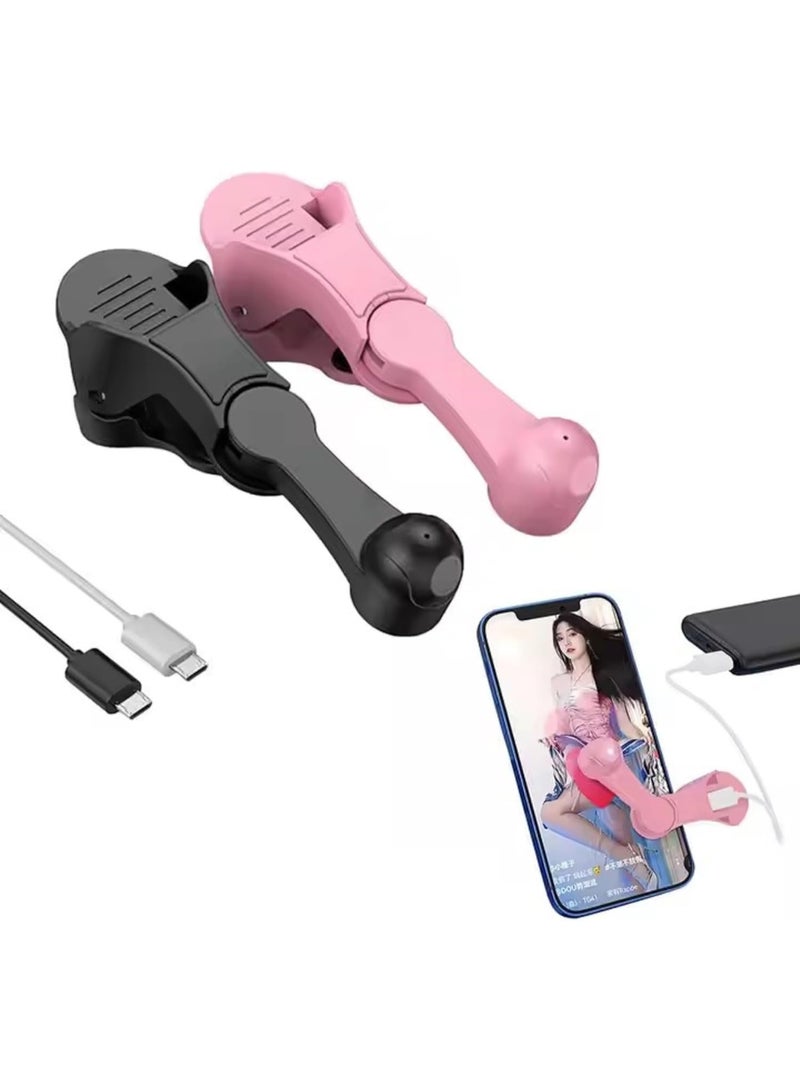 جهاز النقر التلقائي على شاشة الهاتف، جهاز النقر التلقائي للهواتف المحمولة، مساعد النقر بدون استخدام اليدين للألعاب - Image 2