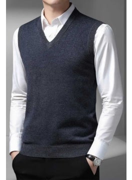 Men's V Neck Knitwear Non-Pilling Sweater Men's Slim Fit Sweater - pzsku/ZED8D22D270BE0AC5969CZ/45/_/1735049404/1a862e2a-8f01-4674-96ba-010de77c9f08