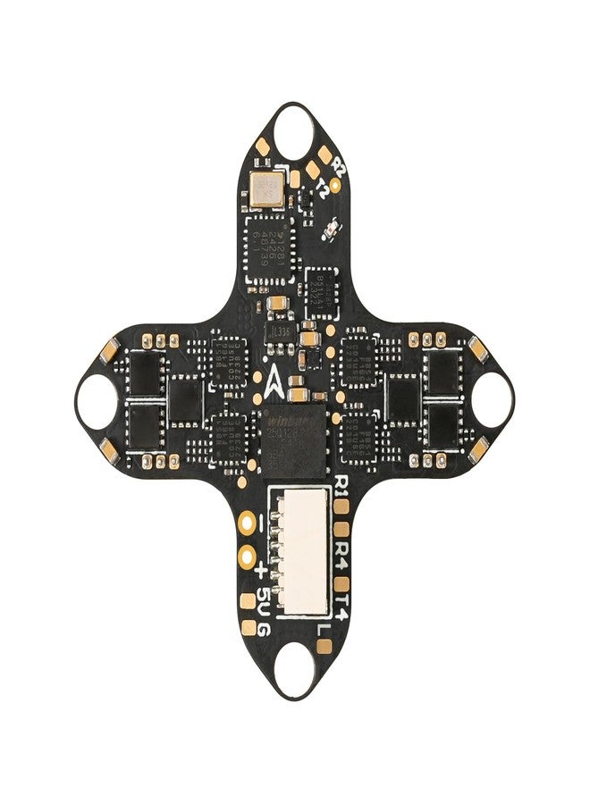 BETAFPV وحدة تحكم الطيران BETAFPV Matrix 1S G4 3IN1 HD بدون فرش، مزودة بجهاز استقبال ELRS تسلسلي مدمج مع 5V 3A BEC، 12A ESC، 16MB Blackbox، موصل SH1.0-6Pin لوحدة O4 الهوائية لتجميع 1S HD Whoops مثل Meteor65/75 Pro - Image 1