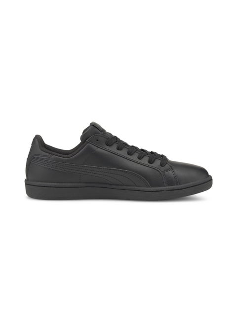Smash Leather Unisex Black Casual Sneakers