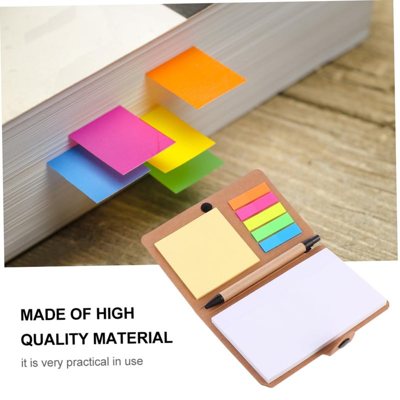 Khaki Kraft Paper Button Notebooks Bulk For Memo Study Office School Supplies - Image 5