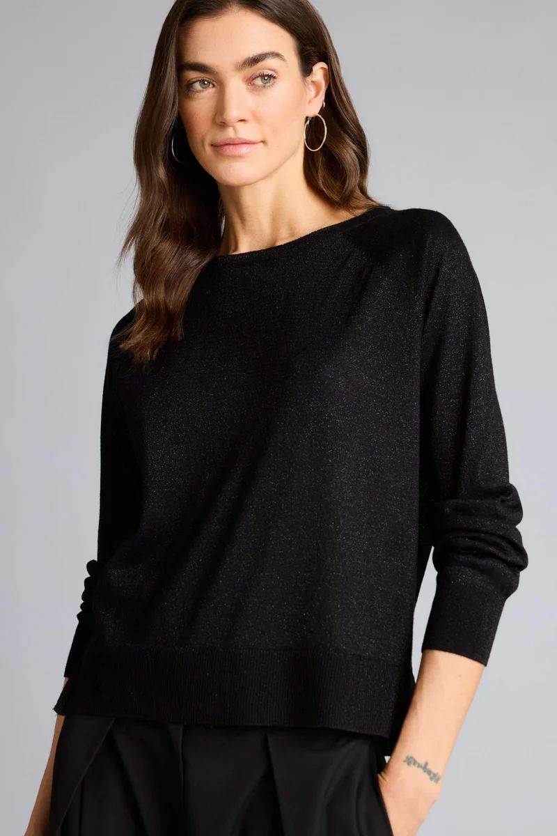 ديفاكتو Regular Fit Crew Neck Pullover