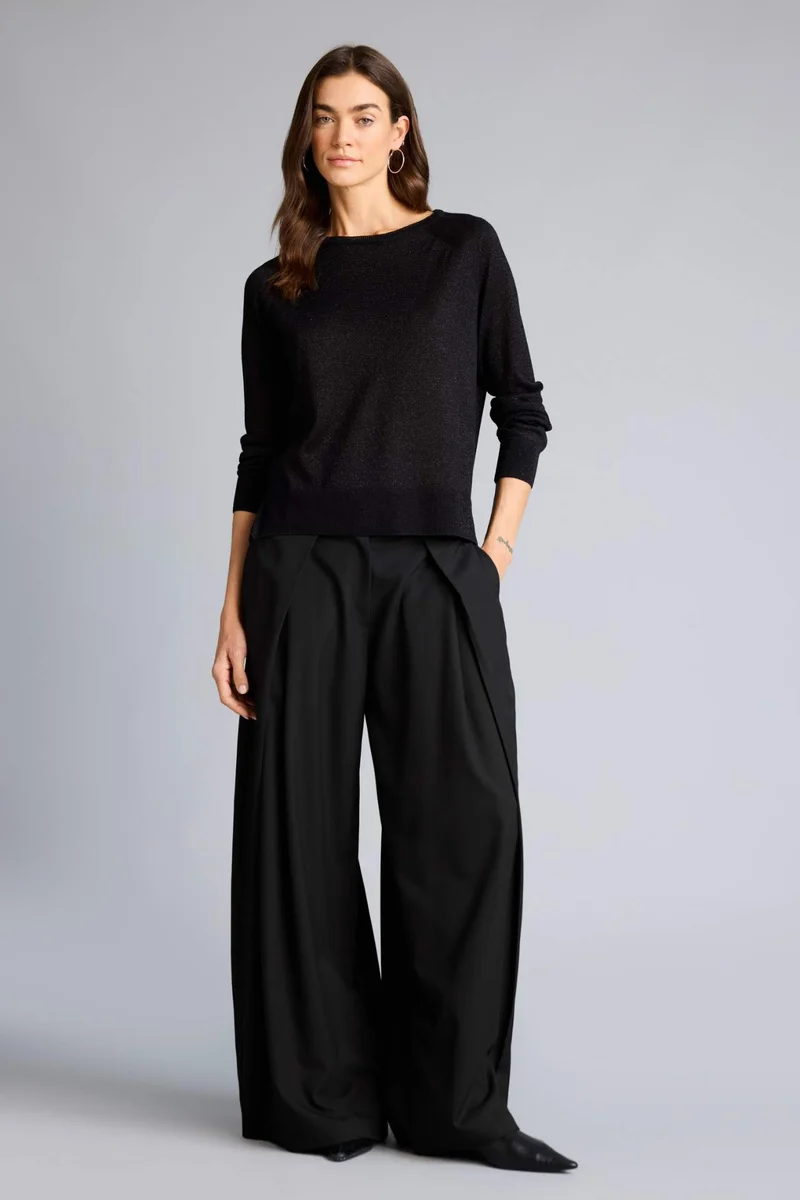ديفاكتو Regular Fit Crew Neck Pullover