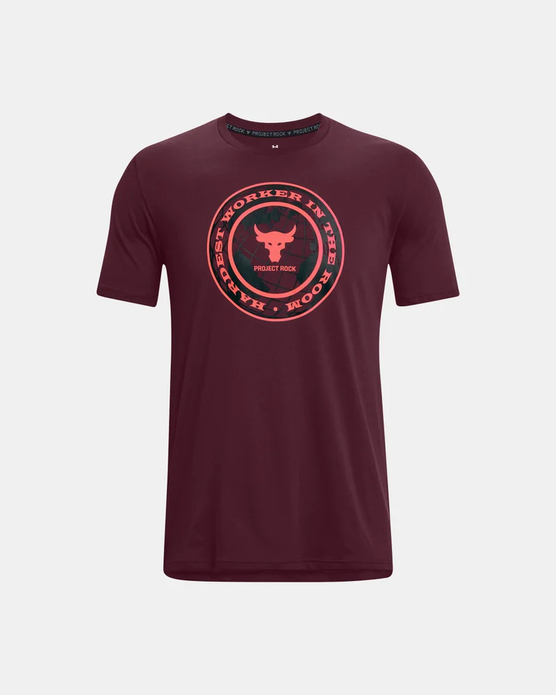 UNDER ARMOUR Men's Project Rock Globe T-Shirt