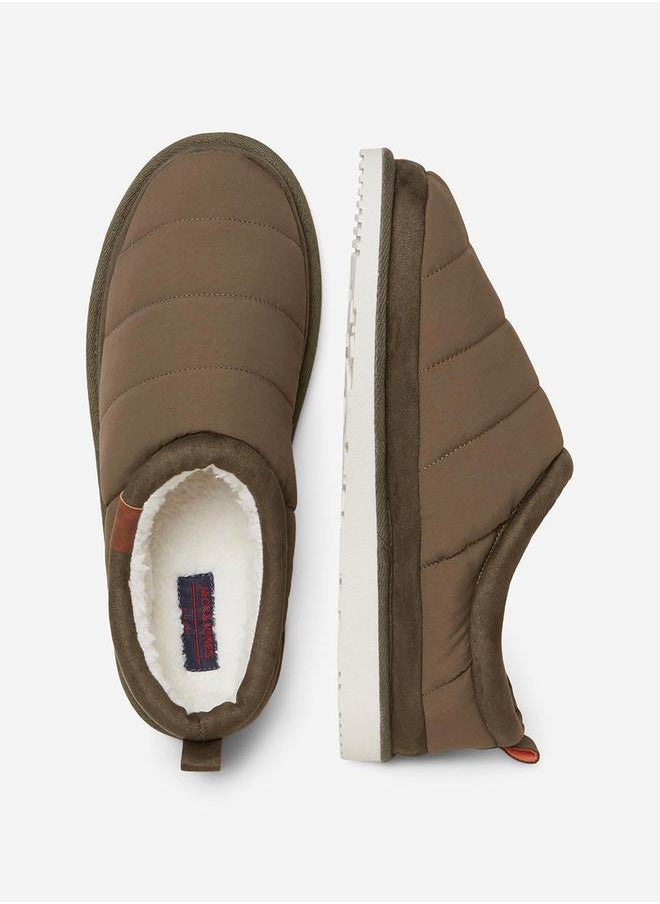 JACK & JONES Fleece Lined Mule Slipper  - Image 3