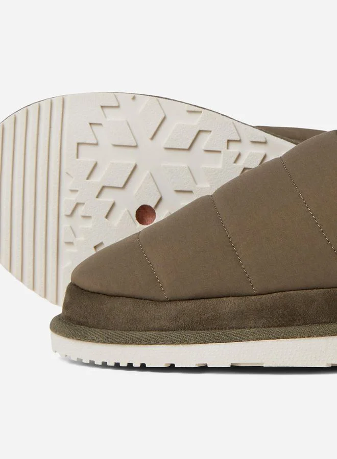 JACK & JONES Fleece Lined Mule Slipper