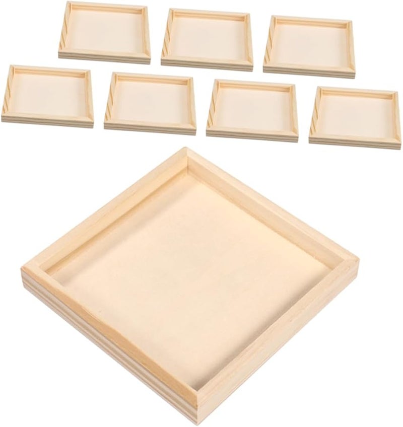 Artibetter 8 Pcs Puzzle Storage Tray Lightweight Organizer for Crafts Durable Holder - Image 2