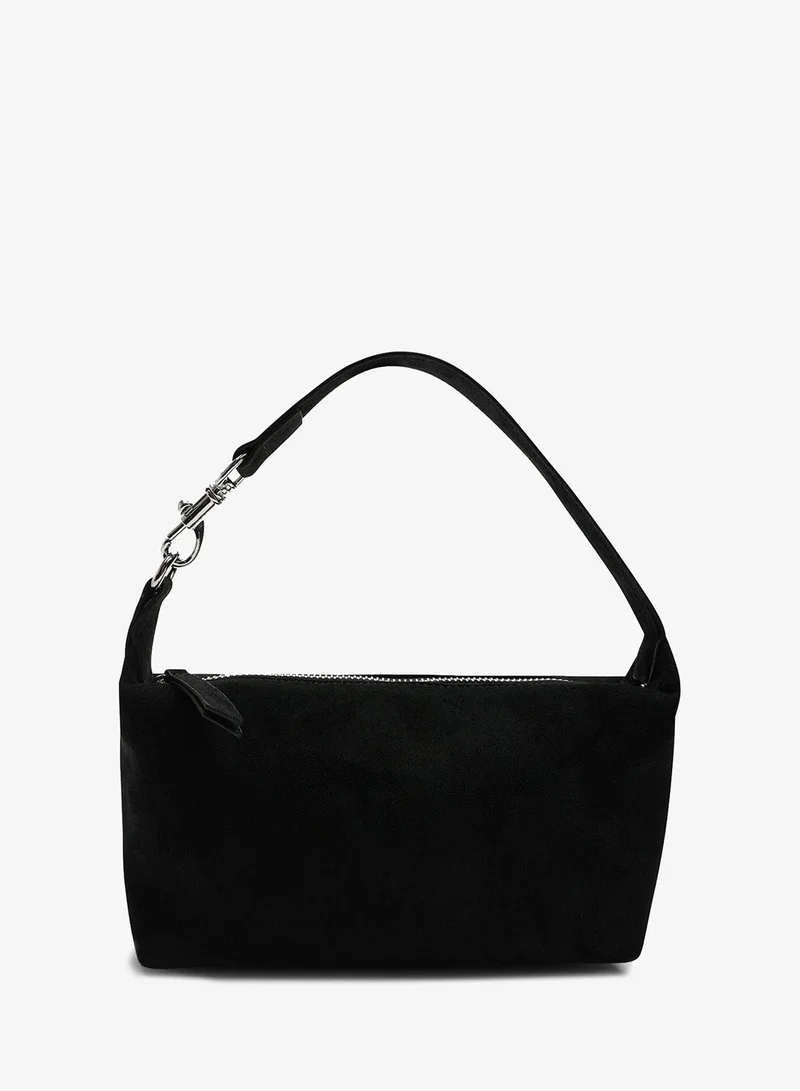 ويرز ذات فروم Caramel Suede Finish Sling Handbag with Adjustable Shoulder Strap