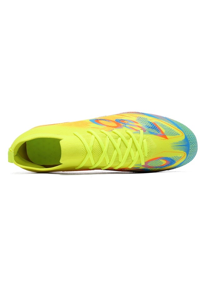 Men Kids Fashion Soccer Shoes Cleats Team Sports Training TF/FG Turf Firm Comfort High-top Football Shoes Outdoor - Image 3