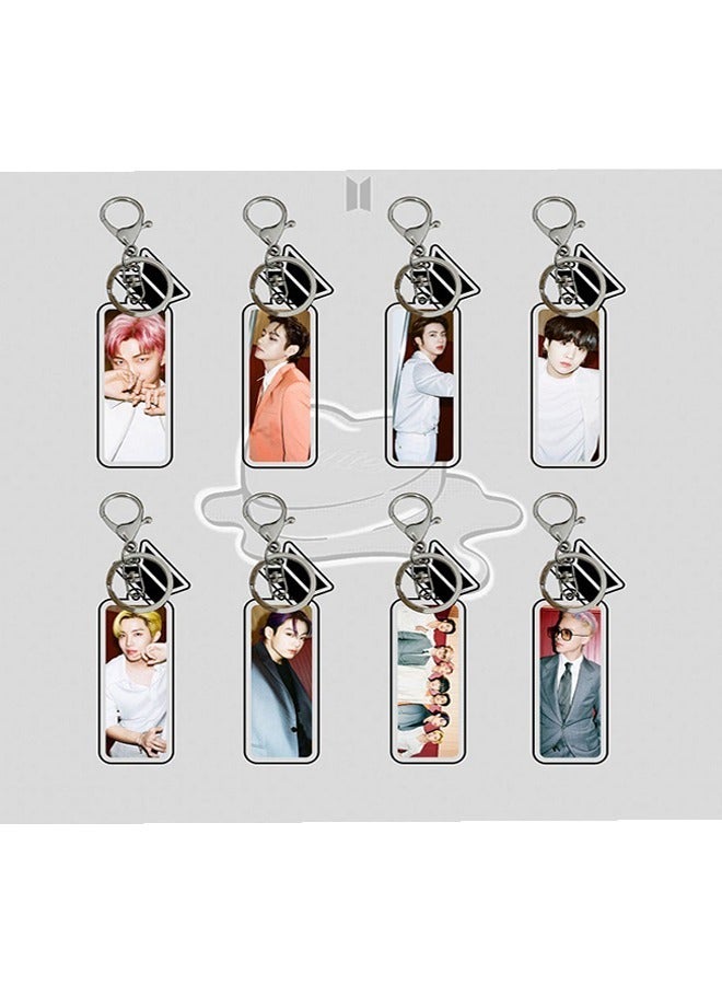BTS Keychain Pendant Backpack Charm  - Image 2