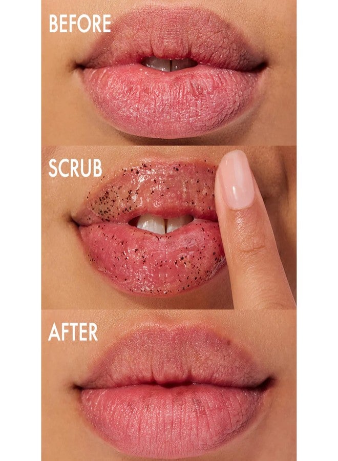 Lanolips Lip Scrub - Natural Lip Exfoliator Made with Lanolin, Vitamin E & Finely Ground Coconut Shells - Gentle Sugar Scrub for Healthy, Soft Lips - Coconutter (.35 oz) - Image 2