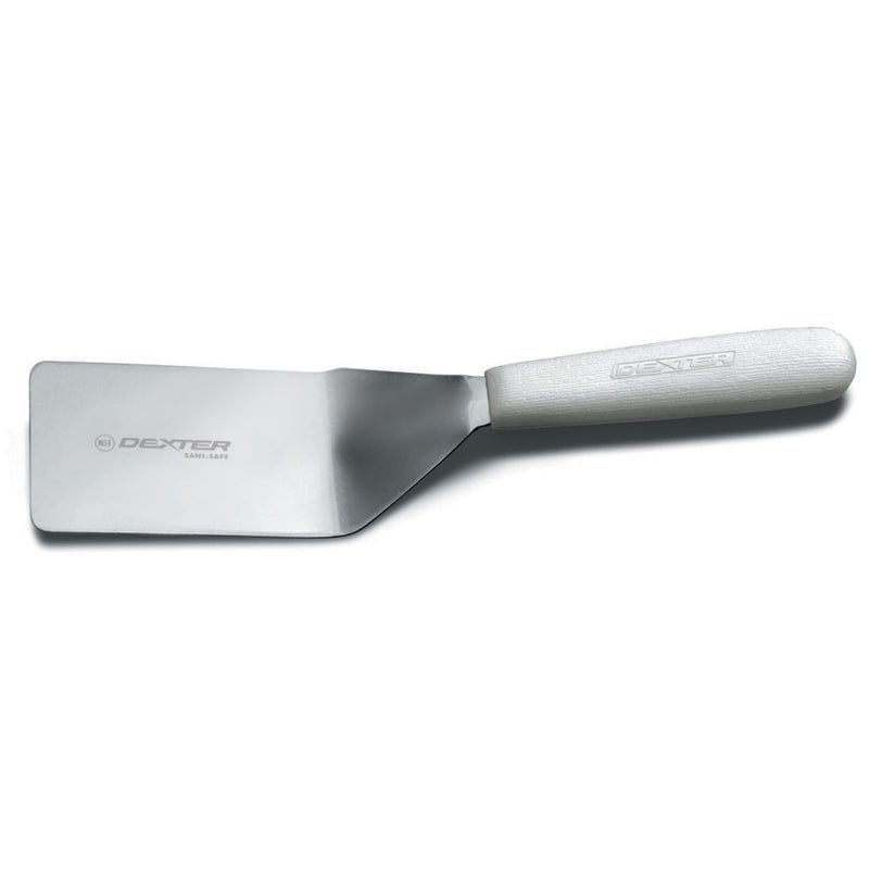 Dexter Outdoors 16473 4" x 21/2" Pancake Turner, White - Image 2