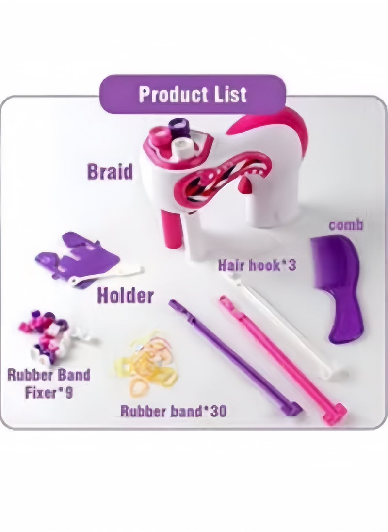 Generic - Automatic Hair Braiding Machine Hairdressing Tools Diy Hair Braiding Machine Three Strands Hair Suitable For Girls Simple Operation Automatic Braiding Exquisite Packaging - Image 1