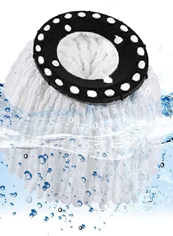 HomarKet 360 Degree Replacement Microfiber Spin Mop Heads Bucket Home Cleaner - 5 Pieces  - Image 3
