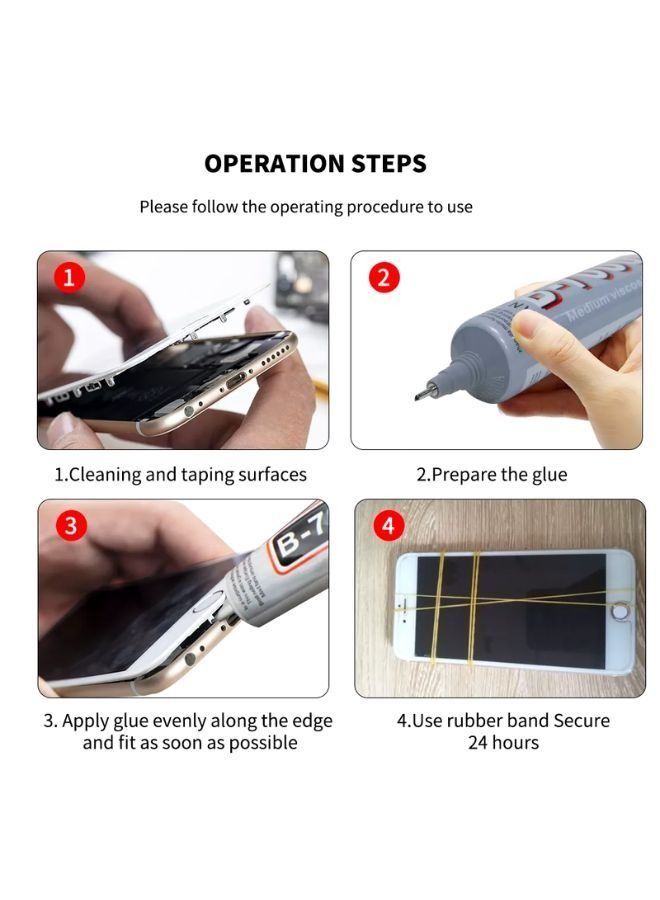 Zahanlida transparent glue b7000 size 110 ml - Image 1