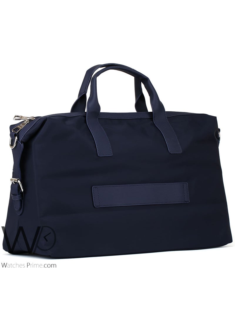 Tommy Hilfiger Plus Tommy Hilfiger Navy Blue Weekend Duffle Men Bag  - Image 5