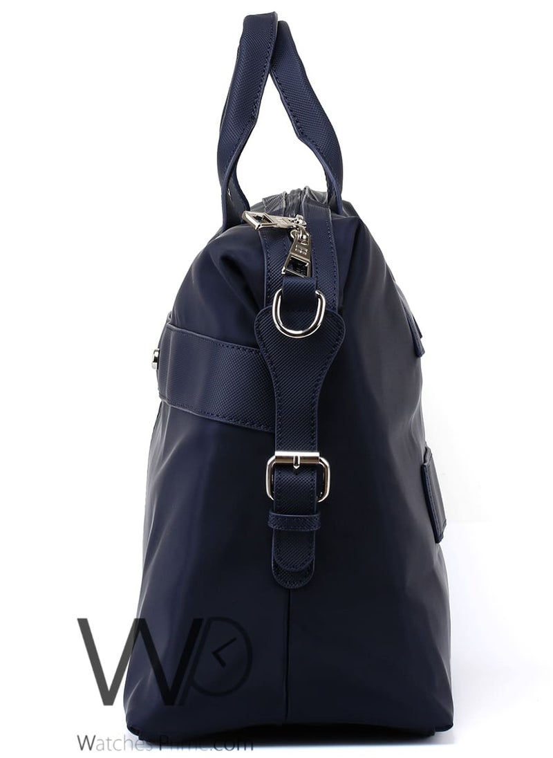 Tommy Hilfiger Plus Tommy Hilfiger Navy Blue Weekend Duffle Men Bag  - Image 4