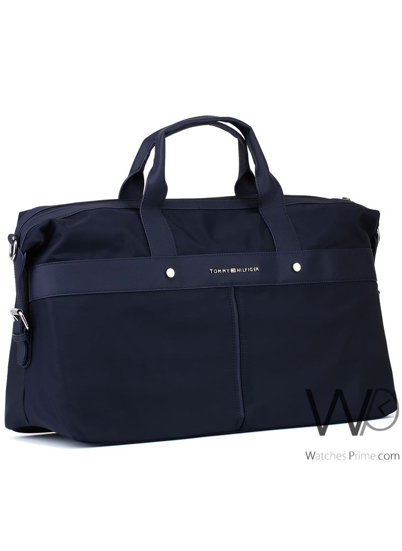 Tommy Hilfiger Plus Tommy Hilfiger Navy Blue Weekend Duffle Men Bag  - Image 1