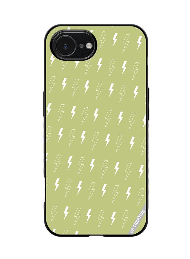 Protective Case Cover For Apple iPhone 16e Abstract Design Multicolour