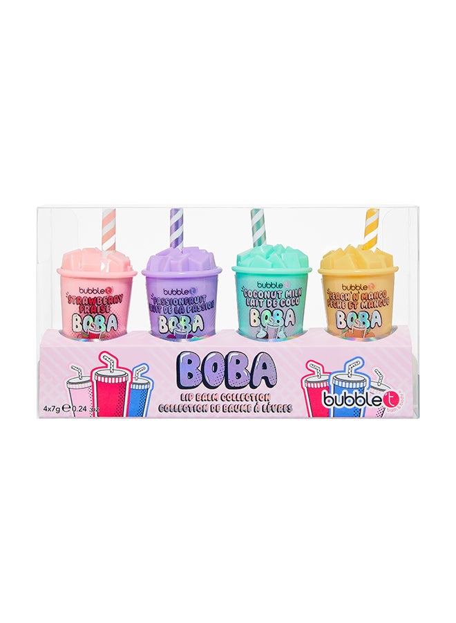 Bubble T Boba Gift 4 pcs Lip Balm - Image 1