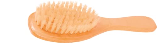 Trixie Dog Brush with Natural Bristles, Grooming Brush for Pets, Made with Wooden Handle for a Firm Grip, Helps Detangle Knots in the Coat, Distributes Natural Oils for a Shiny Coat - 18 x 5 cm - Image 2