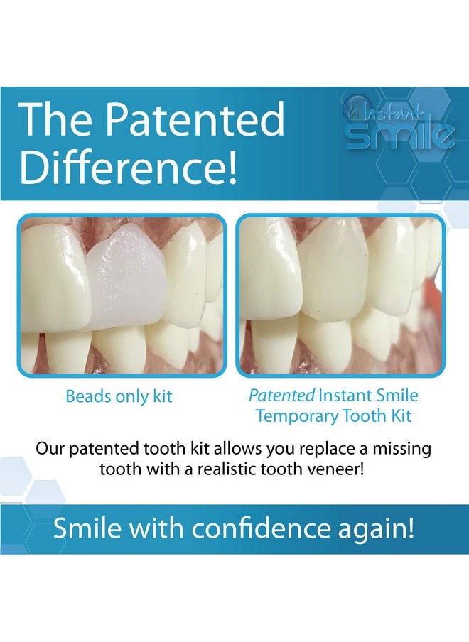 Instant Smile Instant Smile Complete Your Smile Temporary Tooth Replacement Kit - Replace a Missing Tooth in Minutes - Patented  - Image 4