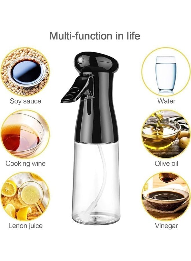 Vasukie 2-in-1 Olive Oil Sprayer and Dispenser Bottle for Kitchen | 500ml Glass Bottle with Premium Nozzle | Cooking Sprayer for Healthy Cooking and Salad Making (Spray Bottle) - Image 2