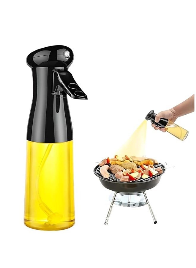 Vasukie 2-in-1 Olive Oil Sprayer and Dispenser Bottle for Kitchen | 500ml Glass Bottle with Premium Nozzle | Cooking Sprayer for Healthy Cooking and Salad Making (Spray Bottle) - Image 1