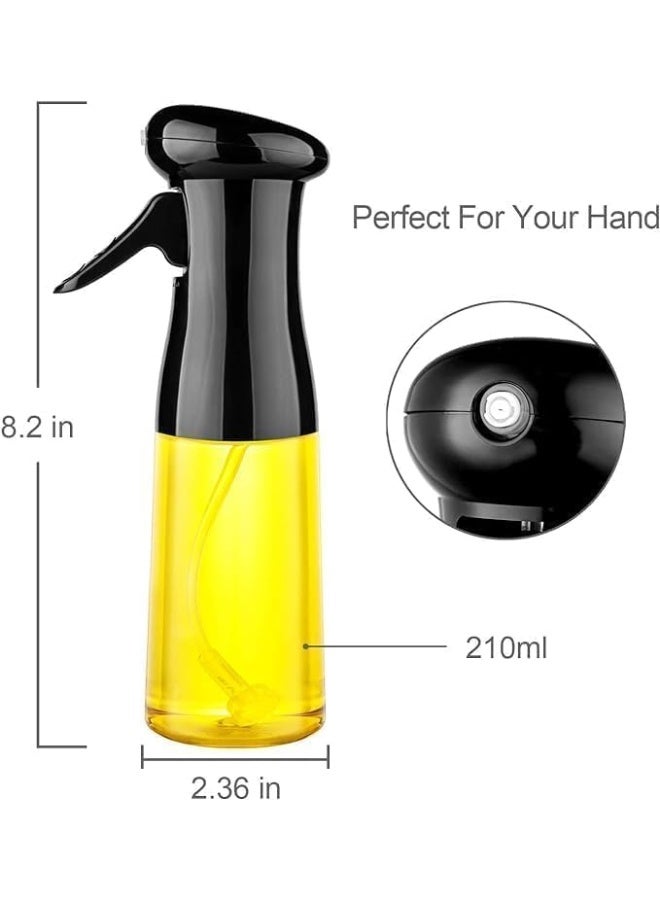 Vasukie 2-in-1 Olive Oil Sprayer and Dispenser Bottle for Kitchen | 500ml Glass Bottle with Premium Nozzle | Cooking Sprayer for Healthy Cooking and Salad Making (Spray Bottle) - Image 4