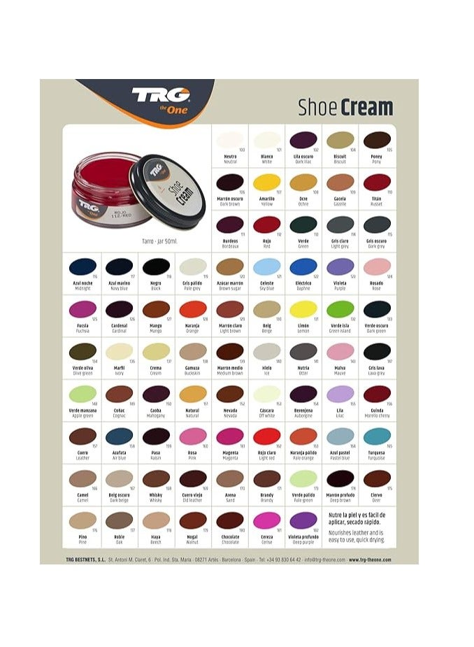 TRG Shoe Cream # 166 Camel 50ml - Image 3