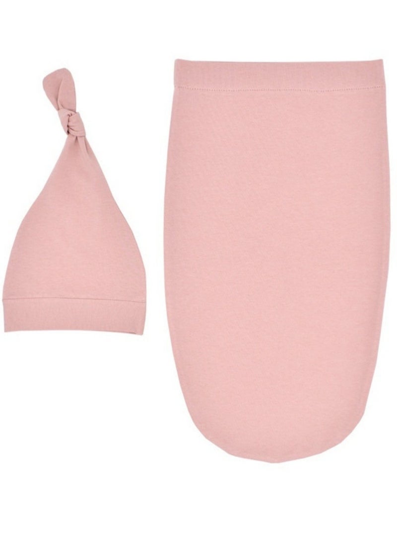Newborn Cocoon Printing Baby Sleeping Bag Tire Cap Set,Baby Sleeping Bag Summer Newborns Baby Swaddle Stroller Wraps Toddler Adjustable Infant Sleep Sack Wrap Hat Set  - Image 3