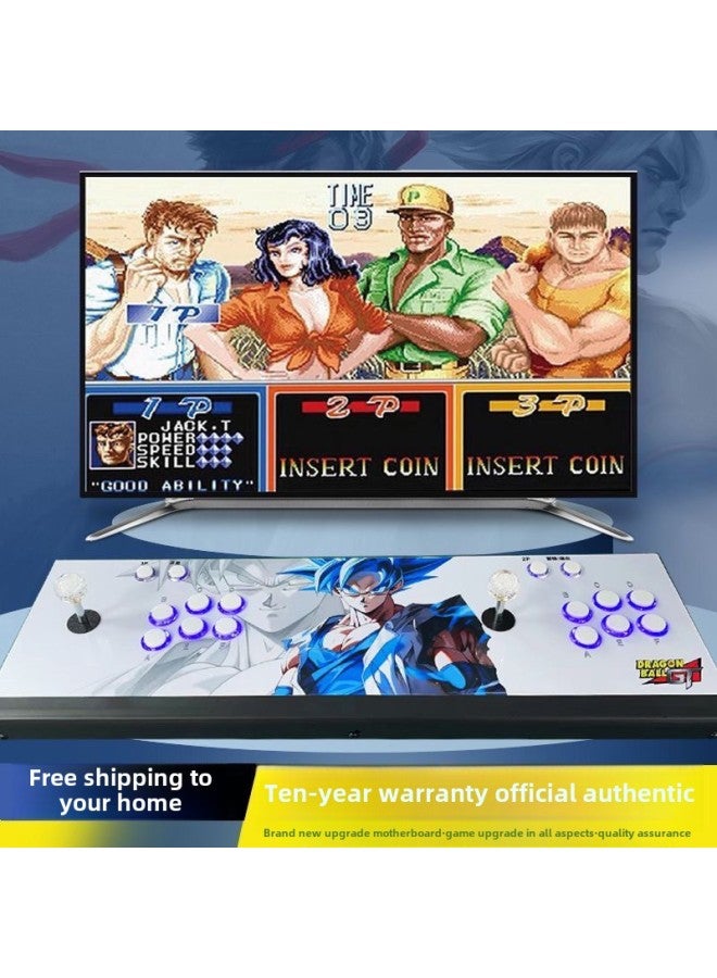 Game Machine 2025 Pandora Box Nostalgic Moonlight Treasure Box Home TV Double Rocker Desktop Arcade-Product Color:Pandora/separates Double/no Handle- Free 28110 Games/metal Material - Image 2