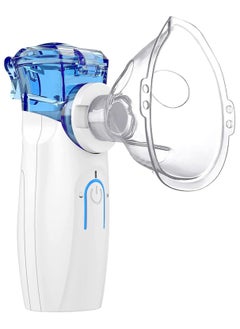 Portable Nebuliser Machine - Handheld Personal Inhaler for Breathing Problems, Silent Ultrasonic Nebulizer for Travel & Home Daily Use, Compact Asthma and Respiratory Relief Device