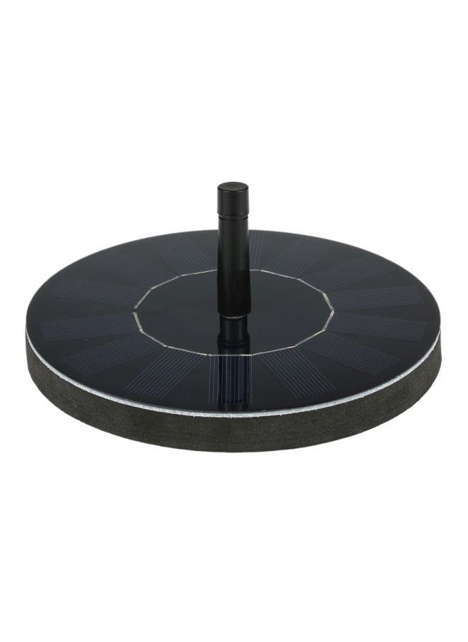 NIBEMINENT Pool Floating Solar Power Fountain Black  - Image 4
