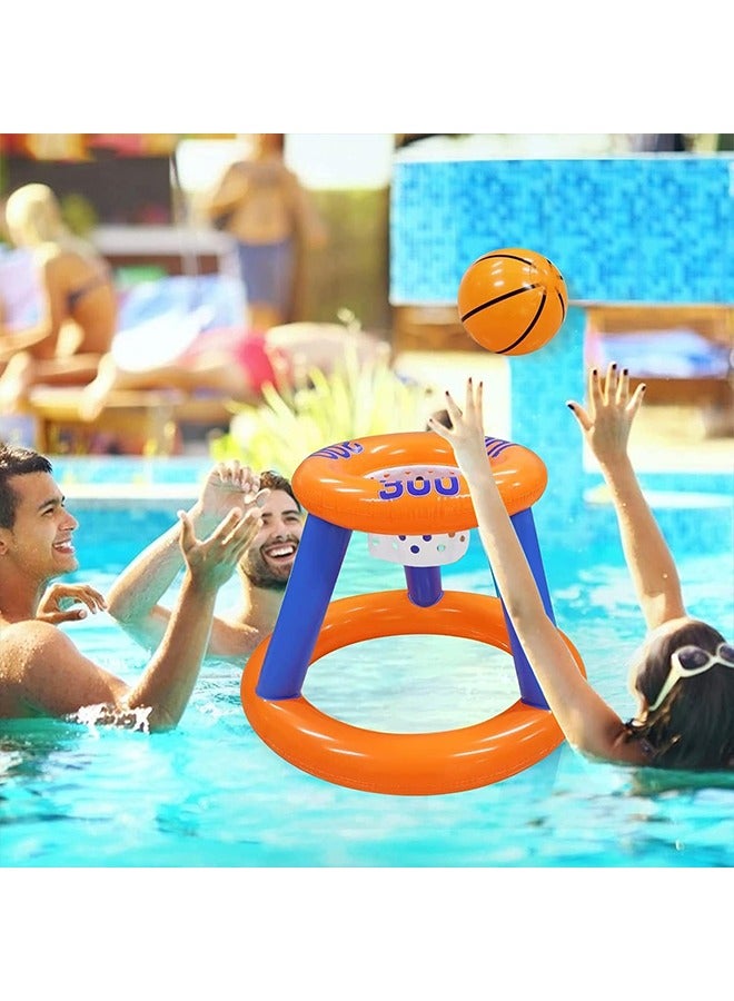 توبيتش طقم العاب العاب المسبح مكون من 13 قطعة مع مضخة يدوية، العاب مسبح عوامات للأطفال والكبار والعائلة للسباحة والمرح المائي، رفيق لعب رائع في الصيف - Image 5