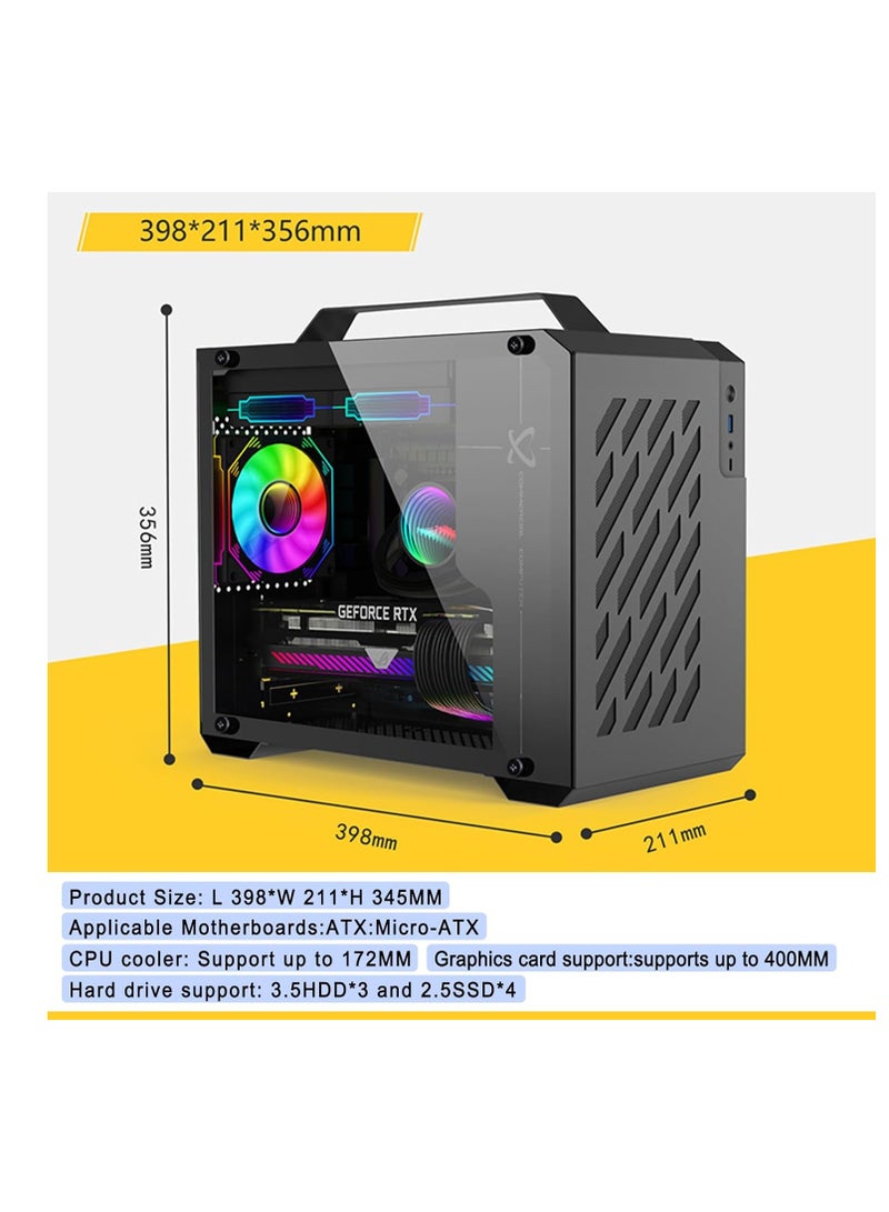 AMD PORTABLE MICRO BUDGET GAMING OR WORKSTATION DESKTOP PC WHITE : RYZEN 5 PROCESSOR | RTX 2060 SUPER 8GB GRAPHICS | 16GB RAM | 1TB NVME/SSD | Windows  - Image 4