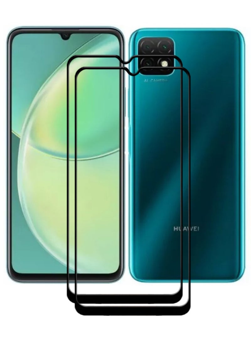 ACLIX 2 Pieces Antistatic ESD Dustproof Premium Quality High Definition Tempered Glass Screen Protector Designed For Huawei nova Y60 - Image 1