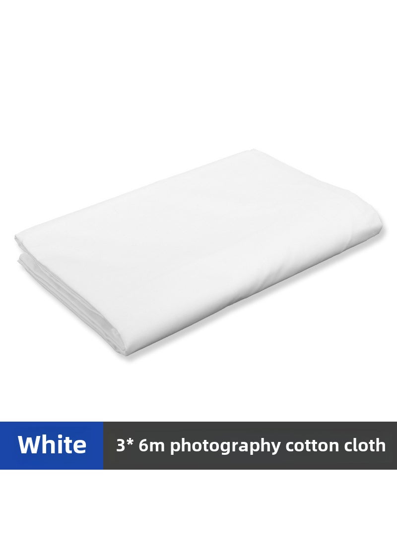 Generic Professional Chroma Key Green Screen 3x6 3*6 M White (120g encryption thickening) 