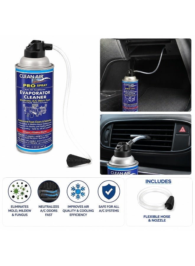 CLEAN AIR Auto Air Conditioner &  AIR Auto Air Conditioner & Leather Foam Cleaneram Cleaner - Image 2